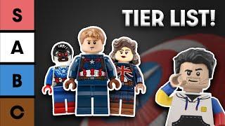 The BEST and WORST LEGO Captain America Minifigures