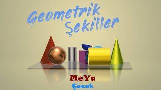 GEOMETRİK ŞEKİLLER - Kare Üçgen Dikdörtgen Çember... Geometrik Şekilleri Öğreniyorum