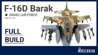 FULL BUILD  F-16D Barak  ברק F-16D  Israeli AF  Kinetic 148