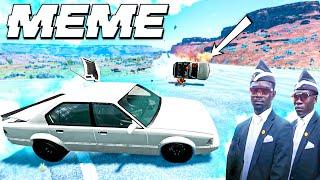 DANCE COFFIN ON FUNERAL MEME COMPILATION #25 Arab Drift  ASTRONOMIA SONG  BeamNG Drive MEMES