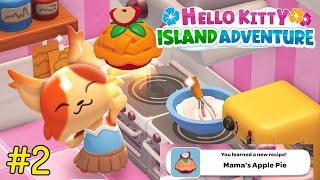 Hello Kitty Island Adventure - ⭐⭐How to Bake Mama Apple Pie with Hello Kitty Part 2⭐⭐