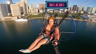 Taking Over Miami On My Paramotor