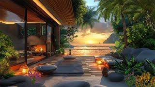 Beach Vacation  Luxury Beach Apartment  Nature sounds Wave & Seagull Sound ASMR