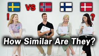 Swedish Language l Can Norwegian Finnish and Danish Speakers understand it? Nordic Language