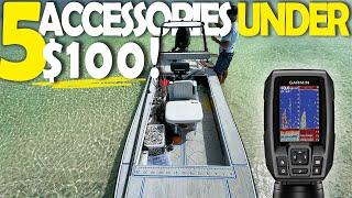 Top 5 Small Boat Accessories UNDER $100