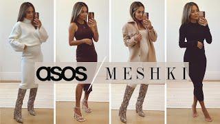 Meshki and Asos Haul  Pregnant & Non-Pregnant Friendly Outfits For Fall