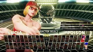 SFV PC Mod  Lucia Lifeguard VS Poison Swimwear MOD