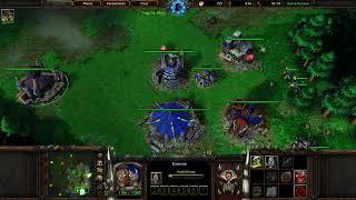 Warcraft 3 Reforged 1on1 Orc vs Nightelf  Full WC3 Gameplay