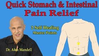 Rapid Relief from Stomach Bloating Cramping Pain Acupressure Master Points - Dr Mandell