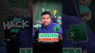 OMG  Best Excel hidden formula Excel tips and tricks #windows #msoffice #excel