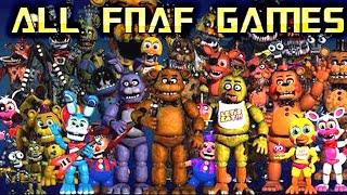 ALL FNAF GAMES  FNAF 123456  Full Game Walkthrough  No Commentary