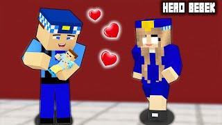 KEREM COMMISSIONER AND ASLI POLICE’S BABY WAS BORN BUT  Minecraft Rich Poor Life