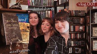 vlog.007 bookish friends witchy museum romance chats & resetting habits in a chaotic week