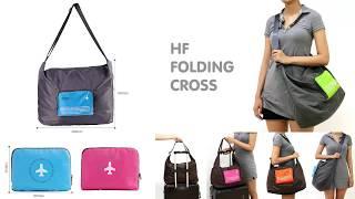 Tas Selempang Lipat Cross Body Foldable Travel Bag