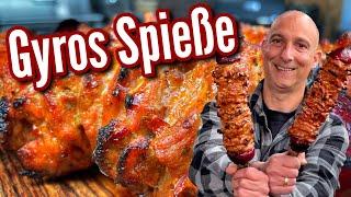 Gyros-Portionsspieße nach griechischem Rezept - Westmünsterland BBQ