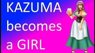 KAZUMA becomes a GIRL TG Comic