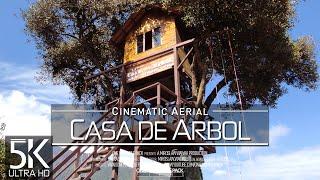 【5K】 La casa del Árbol from Above  Banos  ECUADOR 2023  Cinematic Wolf Aerial™ Drone Film