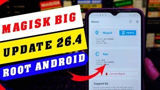 Magisk Big Update 26.4 Root Any Android Phone  without computer Kingroot Mtkeasysu Github 