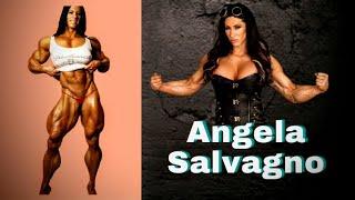 Angela Salvagno IFBB Professional Female Bodybuilder.