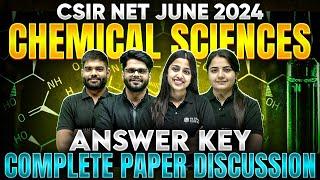 CSIR NET Response Sheet 2024  CSIR NET Chemistry Analysis & Detailed Solution  PW