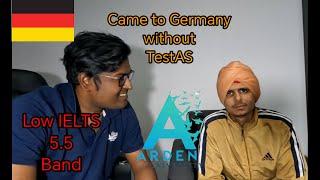 Get German student visa without testas exam with low IELTS band 2023 Berlin Germany Arden University