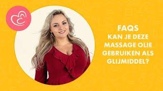 Kan je deze massage olie gebruiken als Glijmiddel?  EasyToys