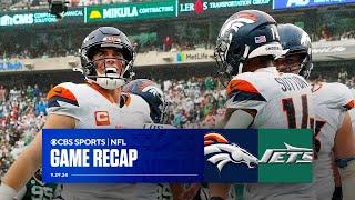 Greg Zuerlein MISSES late go-ahead field goal Broncos edge Jets at Metlife  Game Recap