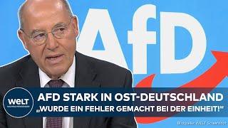 EUROPAWAHL AfD punktet stark in Ost-Deutschland Gregor Gysi äußert sich zur Lage