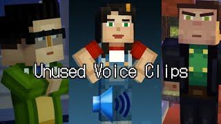 Minecraft Story Mode - Unused Voice Clips