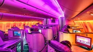 EVA Airs INCREDIBLE 777-300ER Royal Laurel Class Taipei to Vancouver + STUNNING NIGHT VIEWS