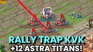 3 Way KvK Highlights. Rally Trap Vs Mix Rallies. Mythic Rally Trap. Lords Mobile