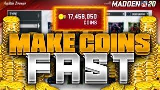 BEST NEW COIN MAKING METHOD FOR FAST COINS MADDEN 20  HOW TO MAKE COINS MUT 20