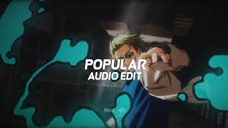 popular - the weeknd madonna playboi carti「edit audio」