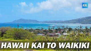 Hawaii Kai to Waikiki  HI-72 Hwy West ️ Hawaii 4K Driving