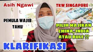 Sebaiknya Memilih Majikan China IndiaMalay atau Bule  cerita tkw singapore @AsihNgawi