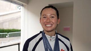 Hong Kongs Siobhan Haughey on her bronze medal wins