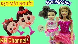 ĐỒ CHƠI POPIN COOKIN KẸO MẶT NGƯỜI DO BÉ NA & BÚP BÊ BARBIE LÀM KN Channel