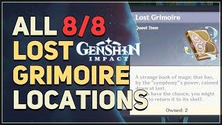 All Lost Grimoire Locations Genshin Impact