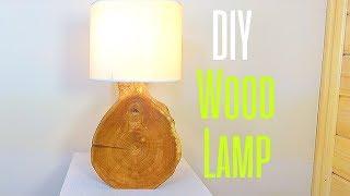 DIY Wood Lamp Simple Project