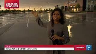 Video captures storm sirens going off in Frisco as severe weather moves through Dallas area