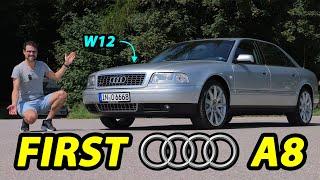 This first-ever Audi A8 D2 is a stunning W12