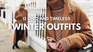 12 Chic elegant and timeless Winter outfits  My elevated everyday looks