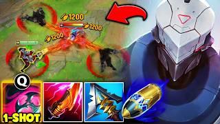 Zed but if you blink your health bar disappears instantly... WTF IS THAT BURST?