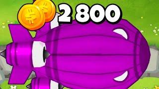 BAD vs 2800 ZŁOTA TO JEST W OGÓLE MOŻLIWE? CHALLENGE OD WIDZÓW BLOONS TD 6