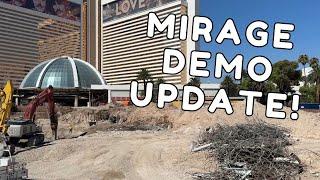 Mirage Volcano Demolition Update on Las Vegas Strip Giant Guitar Tower is Coming