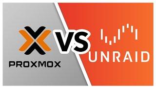 Proxmox vs. UNRAID - Was ist das beste Linux Server-OS?