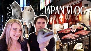 Life in Japan VLOG  sushi leaving sendai language study
