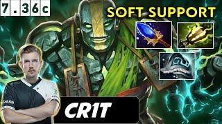 Cr1t Earth Spirit Soft Support - Dota 2 Patch 7.36c Pro Pub Gameplay