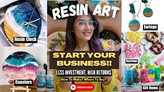 Full Tutorial of RESIN Artwork  From where to buy  how to use  for beginners  gimaashi