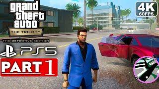 GTA VICE CITY DEFINITIVE EDITION Gameplay Walkthrough Part 1 4K 60FPS PS5 - No Commentary